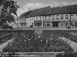 Gassen, obecnie Jana Pawła II, Breite Strasse, 1942r.
